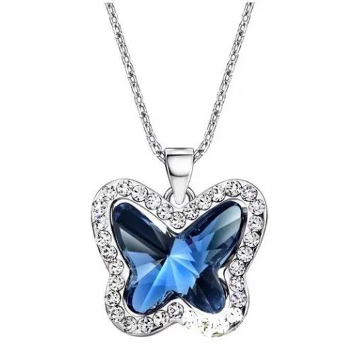 Náhrdelník so vzorom motýľa