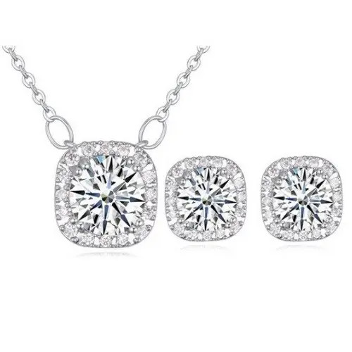 Zaoblená súprava šperkov, Crystal