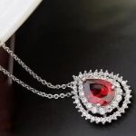 Náhrdelník s príveskom z kvapiek vody, GAR