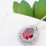 Náhrdelník s príveskom z kvapiek vody, GAR