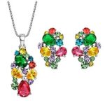 Súprava dúhových šperkov