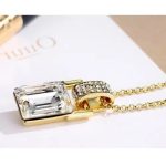 Súprava kockových šperkov, zdobená kryštálmi Swarovski