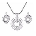 Súprava šperkov s dvojitým kruhom