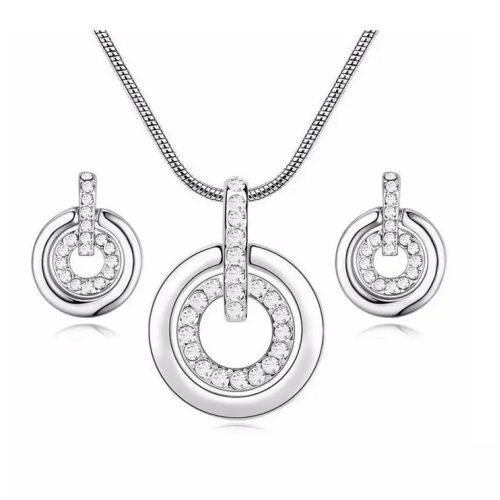 Súprava šperkov s dvojitým kruhom