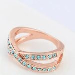 Jedinečný prsteň, Aquamarine, 6.5