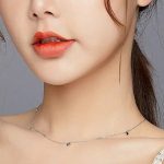 Strieborný náhrdelník so srdiečkami