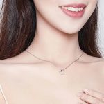 Strieborný náhrdelník s príveskom srdiečka