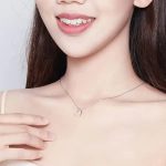 Strieborný náhrdelník s príveskom srdiečka