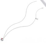 Strieborný náhrdelník s príveskom stetoskop