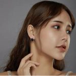 Strieborné náušnice, v tvare srdca, hviezdne nebo