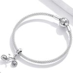 Strieborný prívesok, bicykel