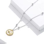 Strieborný náhrdelník s príveskom byvola