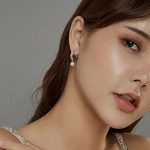 Strieborné náušnice s perlami