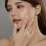 Strieborný prsteň, pšeničný klas, veľkosť 7