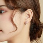 Strieborné náušnice, retiazka