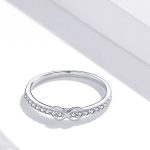 Strieborný prsteň, nekonečno, veľkosť 6