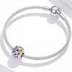 Strieborné kúzlo, farebné srdiečka