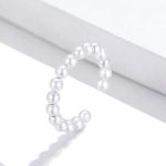 Strieborný prsteň/náušnice s perlami