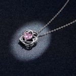 Strieborný náhrdelník s trojitým srdiečkom