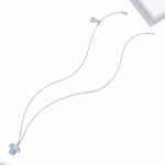 Ezüst nyaklánc teknőssel