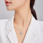 Ezüst nyaklánc teknőssel