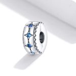 Strieborné kúzlo s hviezdičkami