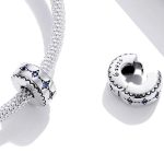 Strieborné kúzlo s hviezdičkami