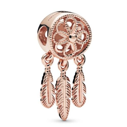 Strieborné kúzlo, lapač snov, ružové zlato