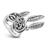 Strieborný prívesok, lapač snov, strieborný