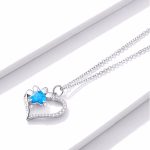 Ezüst nyaklánc opállal