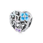 Strieborné kúzlo, kvetinovo-motýľ