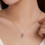 Strieborný náhrdelník s kotvou