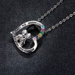 Strieborný náhrdelník, večné priateľstvo