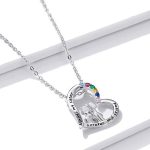 Strieborný náhrdelník, večné priateľstvo