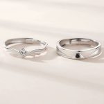 Ezüst gyűrű, egy pár