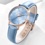 Dámske hodinky Shengke, modré