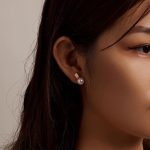 Dámske náušnice strieborné s perlami