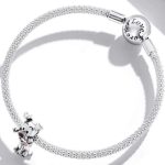 Strieborný prívesok so psou kosťou