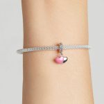 Strieborné kúzlo, dvojité srdce