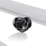 Strieborné kúzlo, čierna ruža