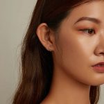 Dámske náušnice, strieborné, hadí vzor