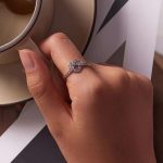 Strieborný dámsky prsteň, nekonečná láska, veľkosť 6