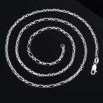 Ezüst nyaklánc férfiaknak, 60 cm