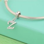 Strieborný prívesok, písmeno Z