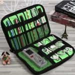 Cestovný organizér, čierny