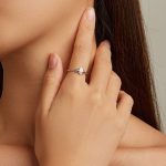 Strieborný prsteň, opál, veľkosť 6