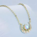 Strieborný náhrdelník, Slnko a Mesiac