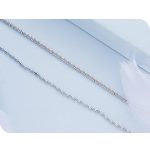 Strieborný náramok, dvojitý