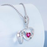 Strieborné kúzlo, otváracie srdce