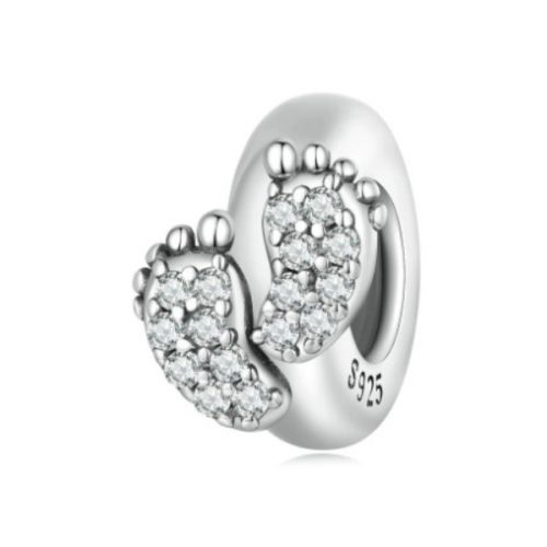 Strieborné kúzlo, detská podrážka